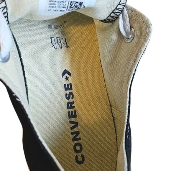 Converse Chuck Taylor All Star Black Unisex Youth Size 3 - Picture 8 of 9